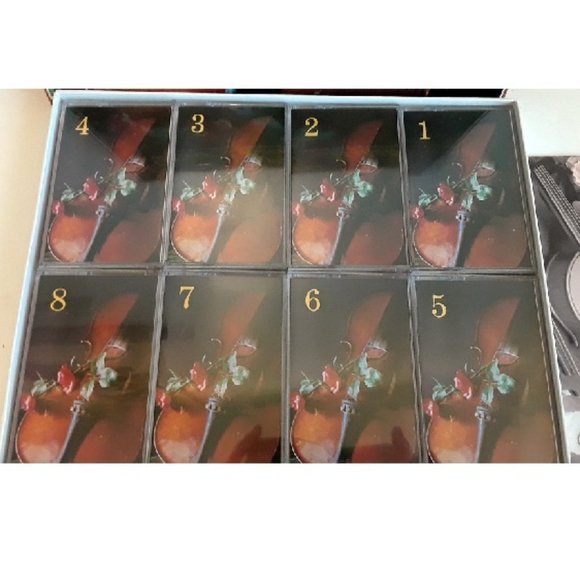 1 box of 8 cassette tape best love melody song - Picture 2 of 5